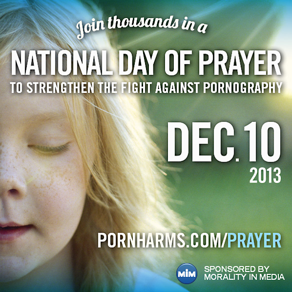 Prayer for Porn: National Day of Prayer to Strengthen the Fight Against Pornography